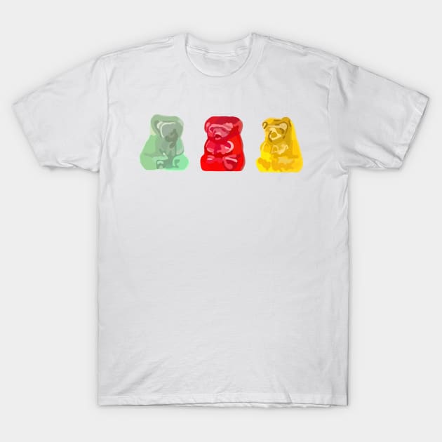 Gummy Bears T-Shirt by MoreThanADrop